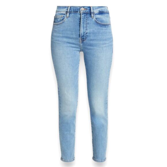 Frame Le Skinny High-rise Skinny Blue JeansSize 26